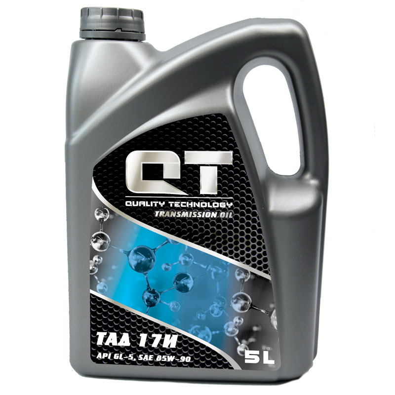 Трансмісійна олива QT-Oil ТАД17И / 85W-90 GL-5, 5л