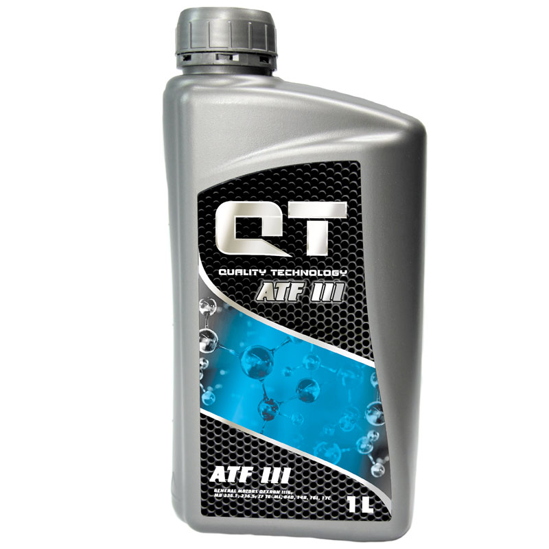 Трансмісійна олива QT-Oil ATF III, 1л