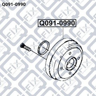 БАРАБАН ТОРМ ЗАДН DAEWOO MATIZ 0.8/1.0 09.98-