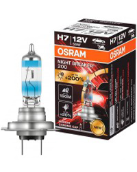 Лампа фарна H7 12V 55W PX26d NIGHT BREAKER (+200)